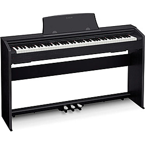 Casio PX-770 Privia 88-Key Digital Console Piano (Black) $549 + Free S&H