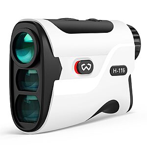 1200-yard WOSPORTS Golf Rangefinder with Slope $30 + Free S/H