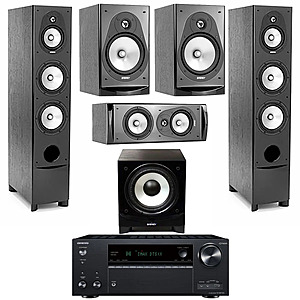 Energy Speakers: Onkyo TX-NR7100 9.2ch Receiver + 2x CF-70 Floors + CC-10 Center + CB-20 Bookshelves C8 Sub $999 + Free S/H