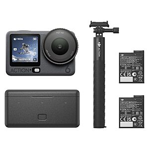 (Prime) DJI Osmo Action 6 8K Waterproof Action Camera (Enhanced Combo) $421 + Free S/H