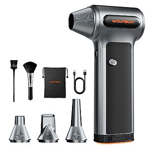 WOLFBOX MF200 Cordless Electric Air Duster w/ Removable Battery $75 + Free S&H
