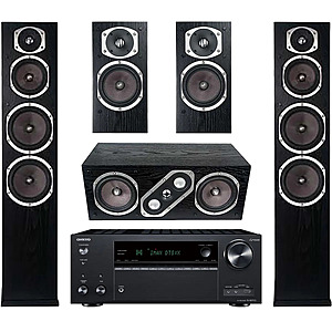 Onkyo TX-NR7100 Receiver + Energy 2x RC-70 Floors + RC-LCR Center + 2x RC-10 Speakers $1299 + Free S&H