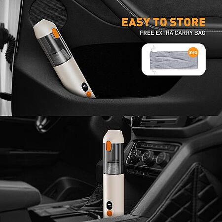 OXILAM 14000PA Handheld Vacuum Cleaner for Home, Pet, Car, Office $20 + Free S/H