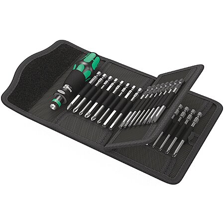 33-Pcs Wera Kraftform Kompakt 62 Screwdriver Long Bit Set $75.50 + Free S/H