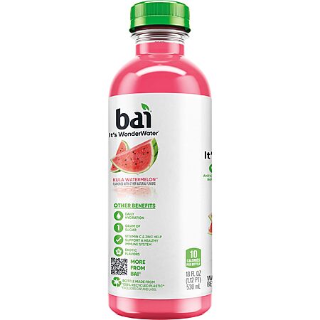 12-pack Bai Water Only $11.40!