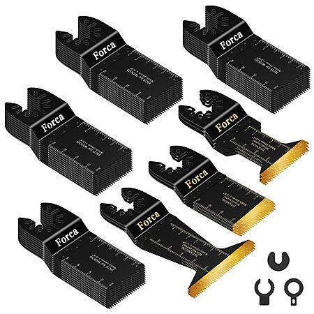 Forca 49pcs Oscillating Tool Blades $23 + Free S/H