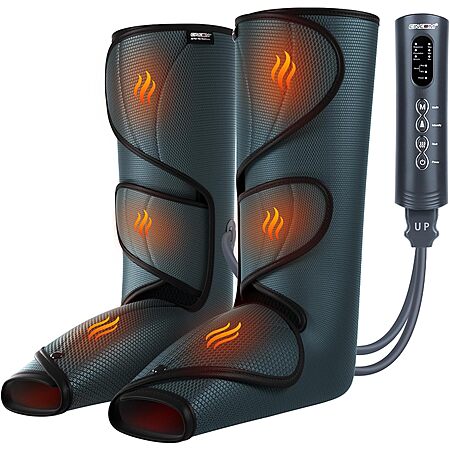 (prime) CINCOM Air Compression & Heat Leg Massager $52 + Free S/H