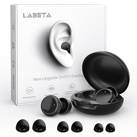 labeta 3 Level Adjustable Concert Ear Plugs $8.17 @ Amazon