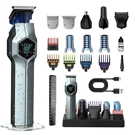 TrimX IPX7 Waterproof Cordless Beard Trimmer for Men w/ Magnetic Snap-on Heads $15.50 @ Amazon