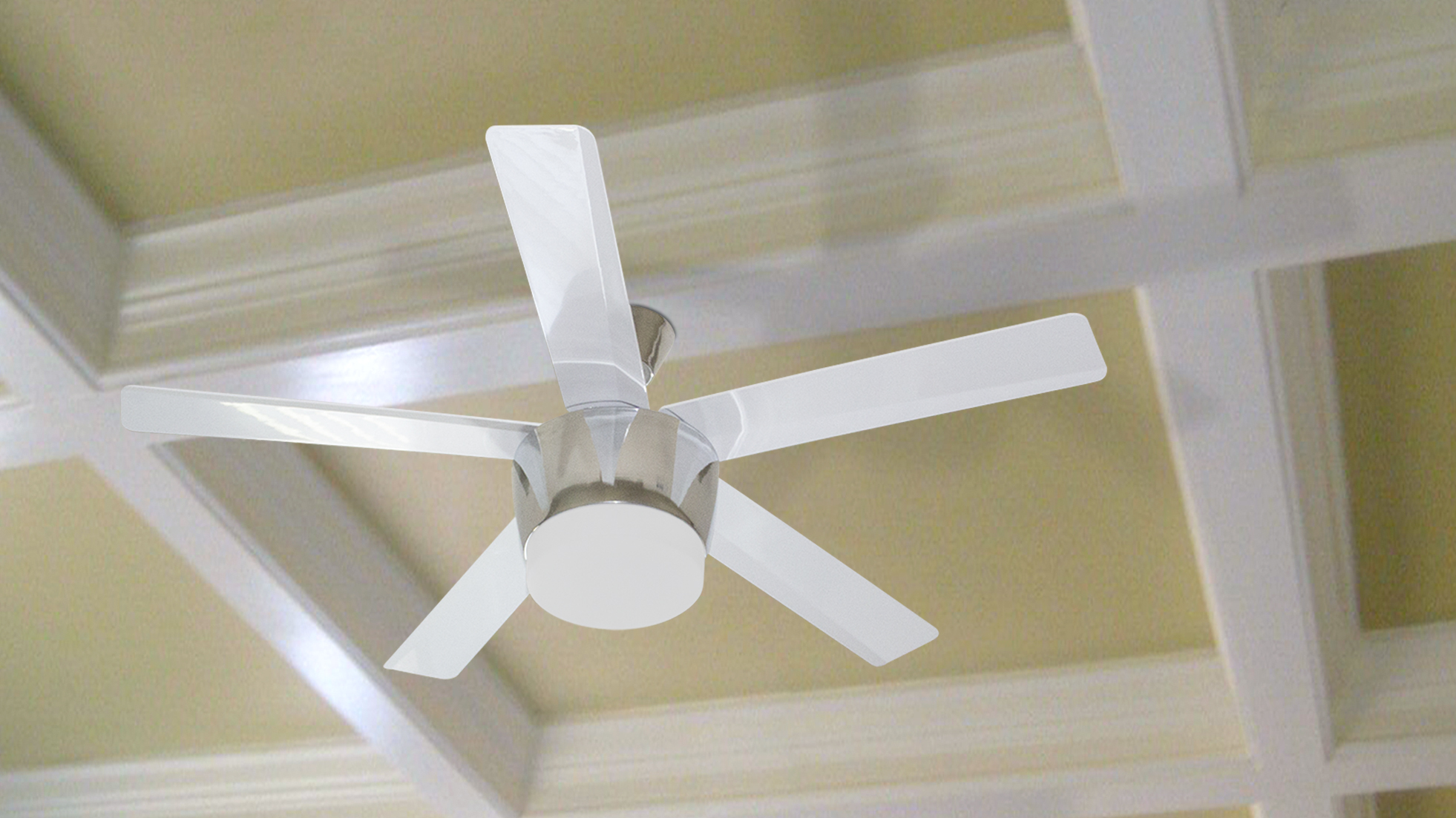 Home Decorators Collection Merwry 52" LED Indoor Ceiling Fan w