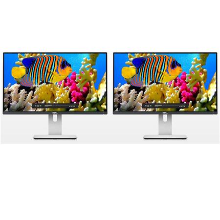 2-pack 23.8" Dell U2414H UltraSharp 1080p Thin Bezel Monitors $340 + free s/h