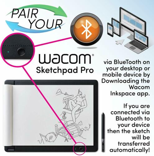 Wacom Sketchpad Pro Drawing Tablet $80 + free s/h