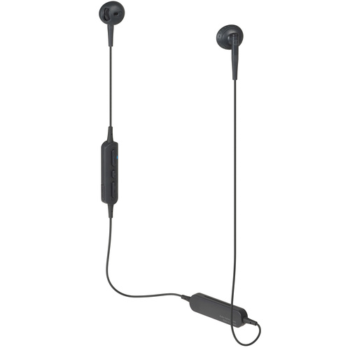 Audio-Technica ATH-C200BTWireless Bluetooth In-Ear Headphones with In-Line Mic & Control $20 + free s/h