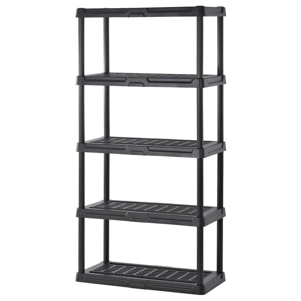 36"x72"x18" Sandusky Lee Plastic Shelving Unit $27.62 + free s/h