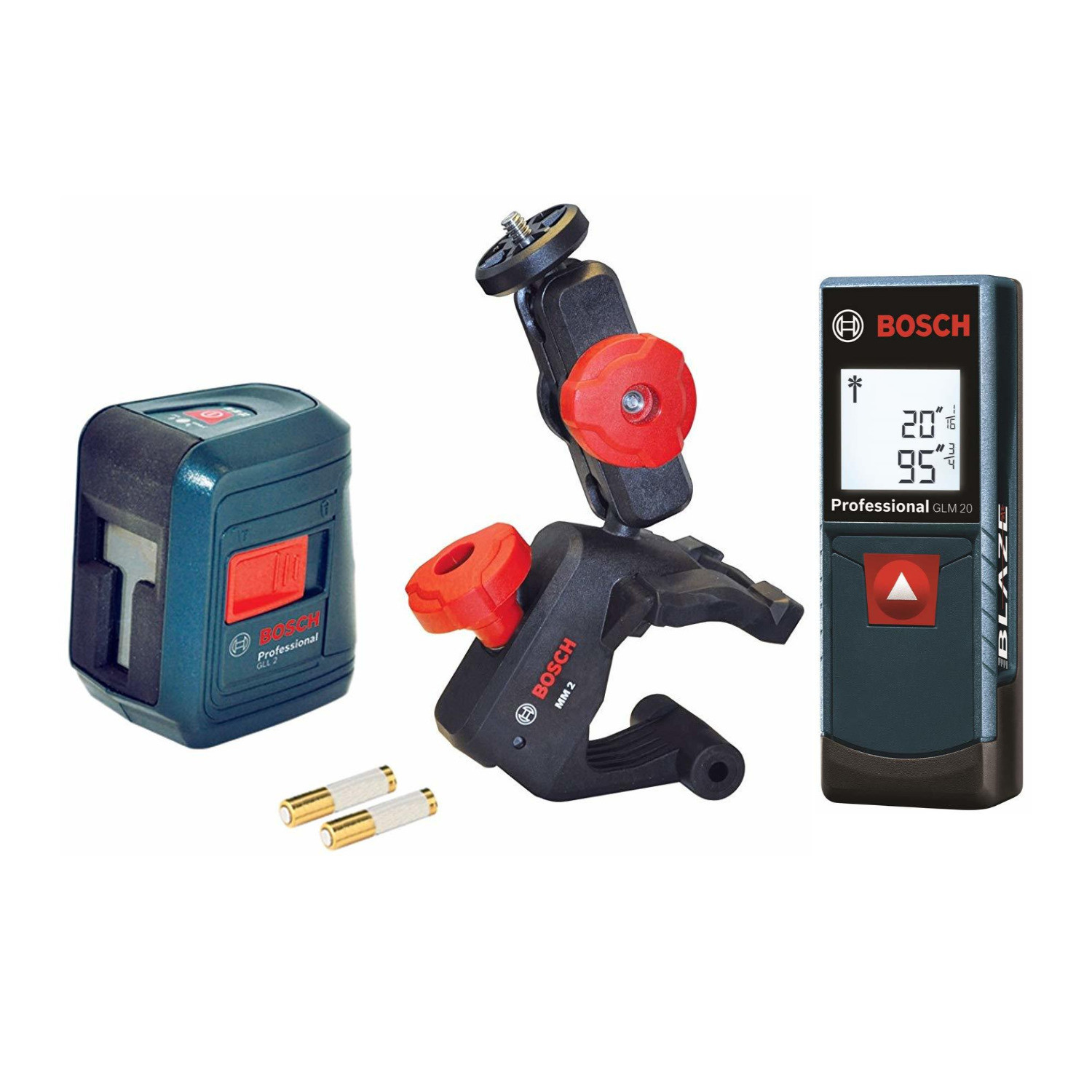 Bosch Glm 20 Blaze 65 Laser Distance Measure Self Leveling