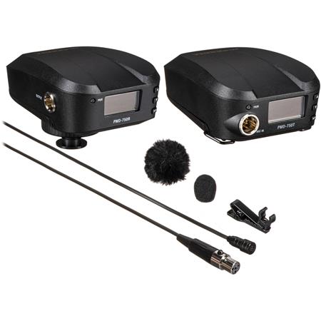 Marantz PMD-750 Camera-Mount Wireless System w/ Omnidirectional Lavalier Mic $150 + free s/h