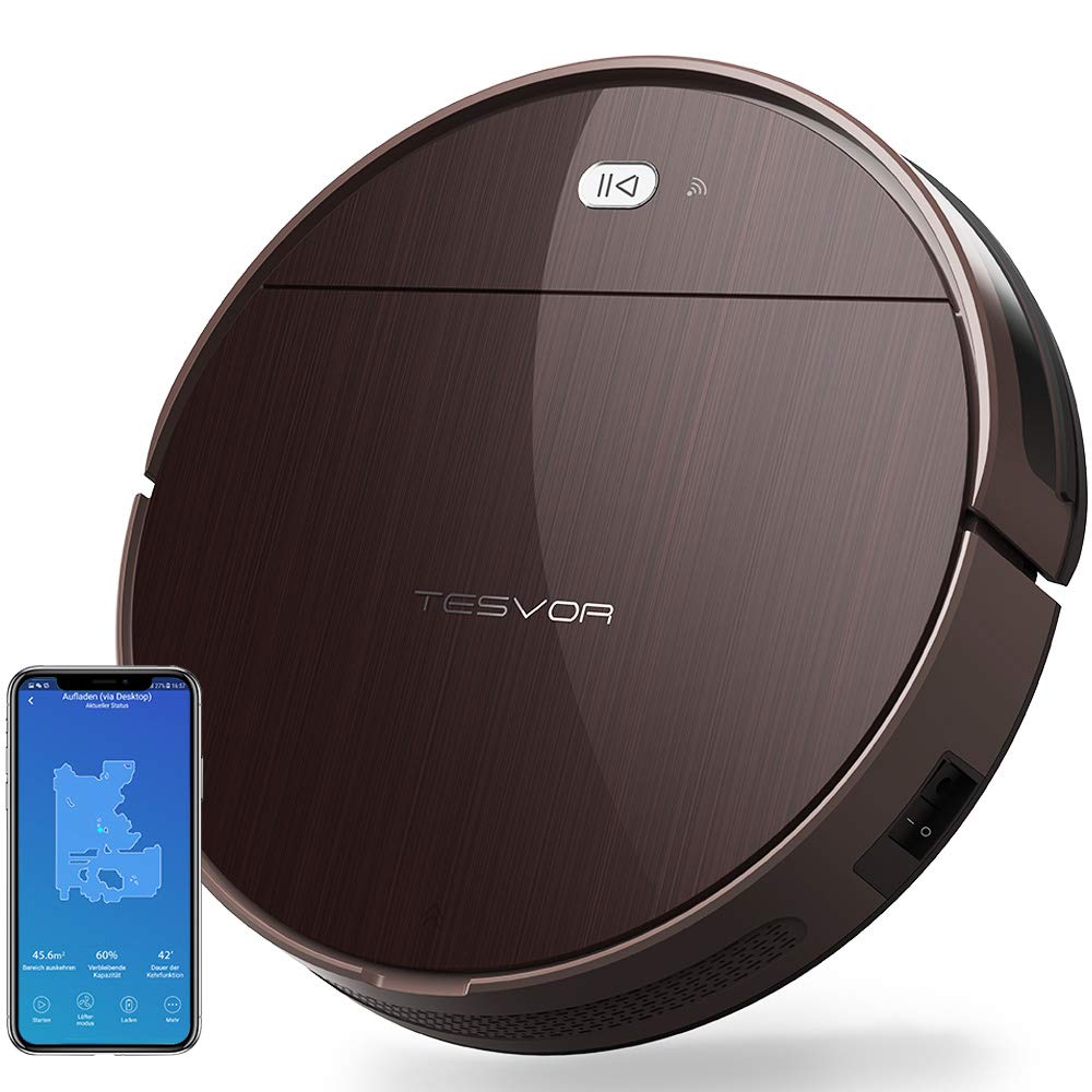 Tesvor Robot Vacuum Cleaner with Smart Mapping System & Phone App Control $90 + free s/h