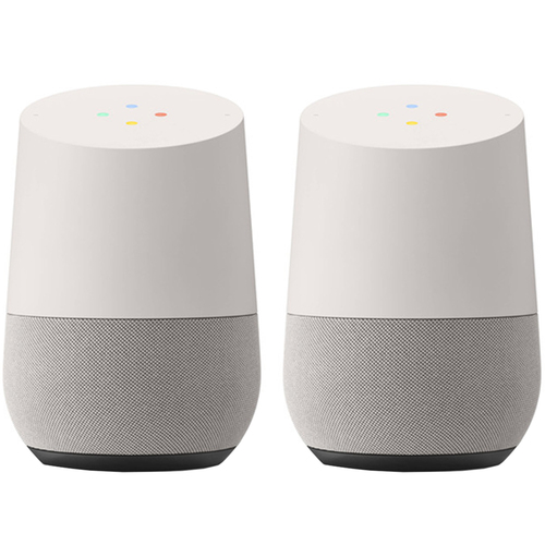 2 Pack Google Home Smart Speakers Google Nest Mini 2nd Gen