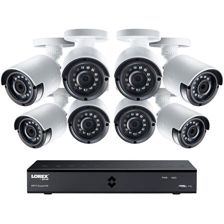 Lorex 16-Channel 2K Security DVR: w/ 8  4MP Color NightVision Bullet Cameras & 2TB HDD installed $400 + free s/h