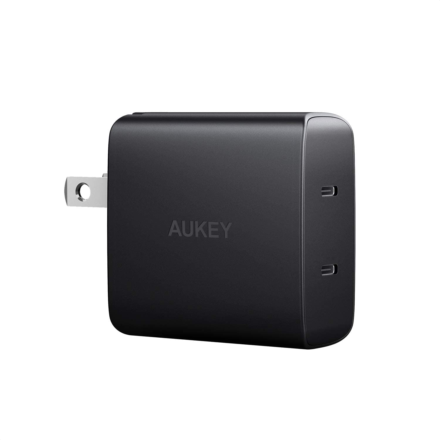 AUKEY 36W 2-Port Fast Wall Charger with 18W Power Delivery 3.0 & Foldable Plug $9