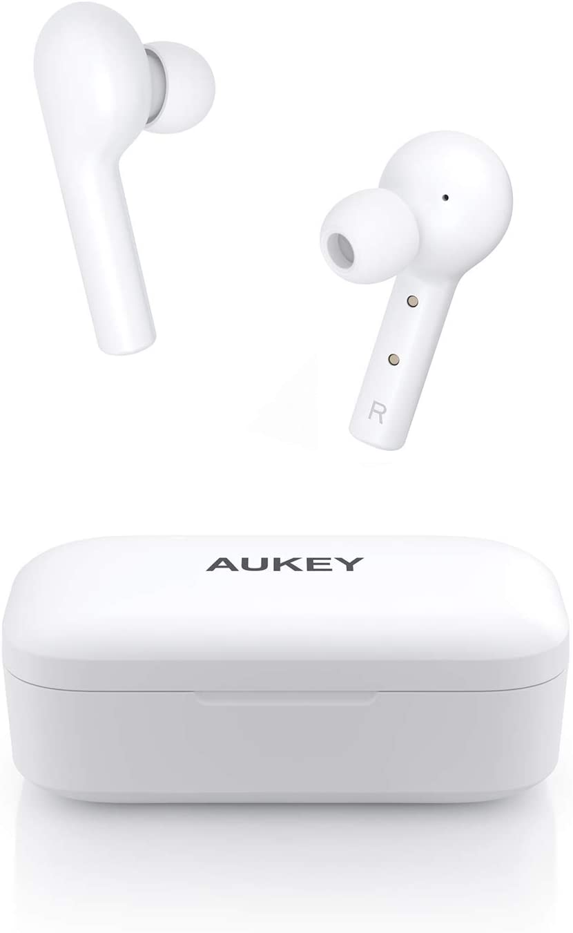 Aukey Bluetooth 5.0 True Wireless Earbuds w/ NC Mic $21 + free s/h