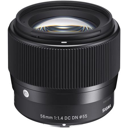 Sigma 56mm F 1 4 Dc Dn Contemporary Lens For Sony E Mount Cameras