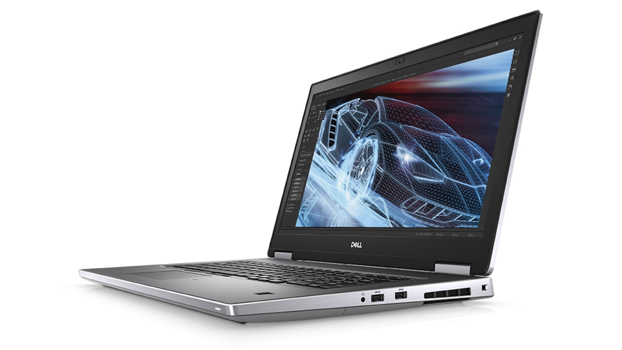 Dell Precision 7740 Laptop I7 9850h Quadro Rtx 3000 17 3 1080p 8gb 256gb Ssd 1528 Free S H