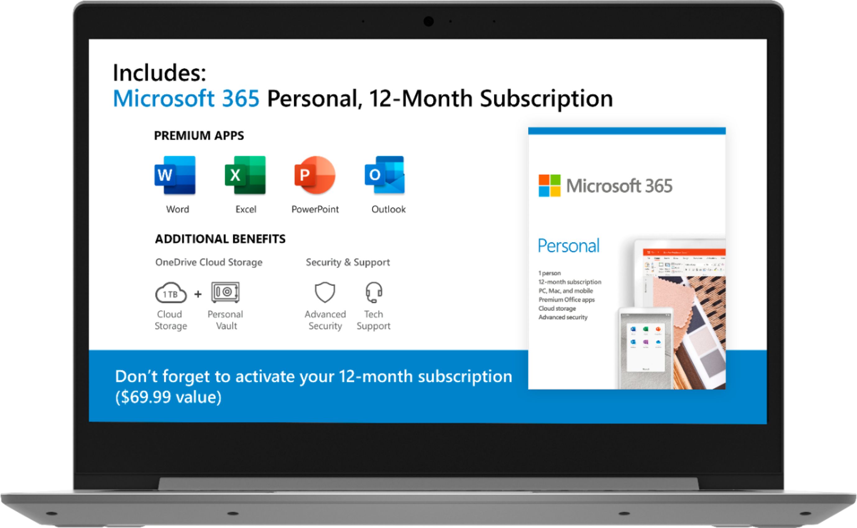 Lenovo Ideapad 1 14 Laptop Amd A6 Series 4gb Memory Amd Radeon R4 64gb Emmc 120 Free S H
