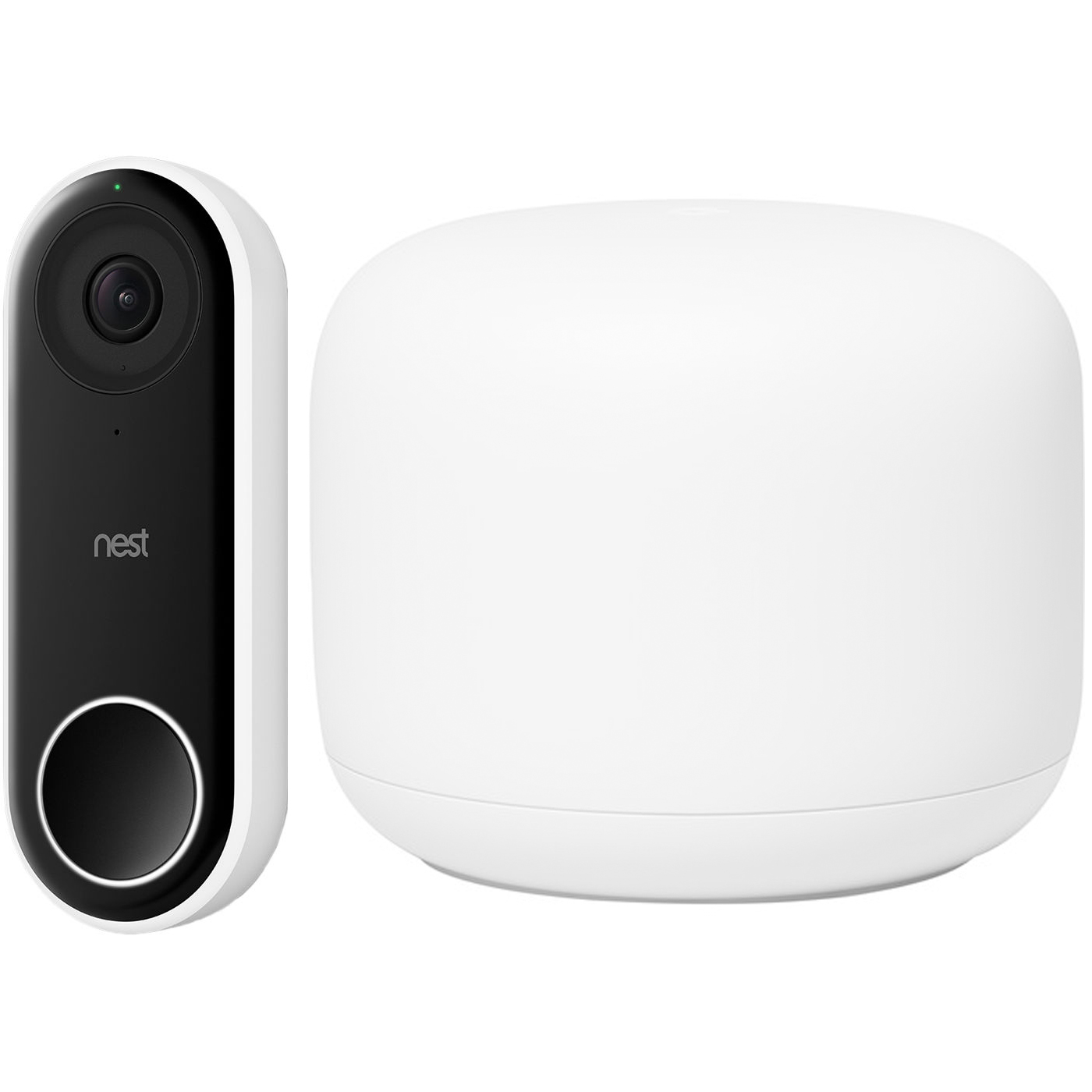 google home hub nest doorbell bundle