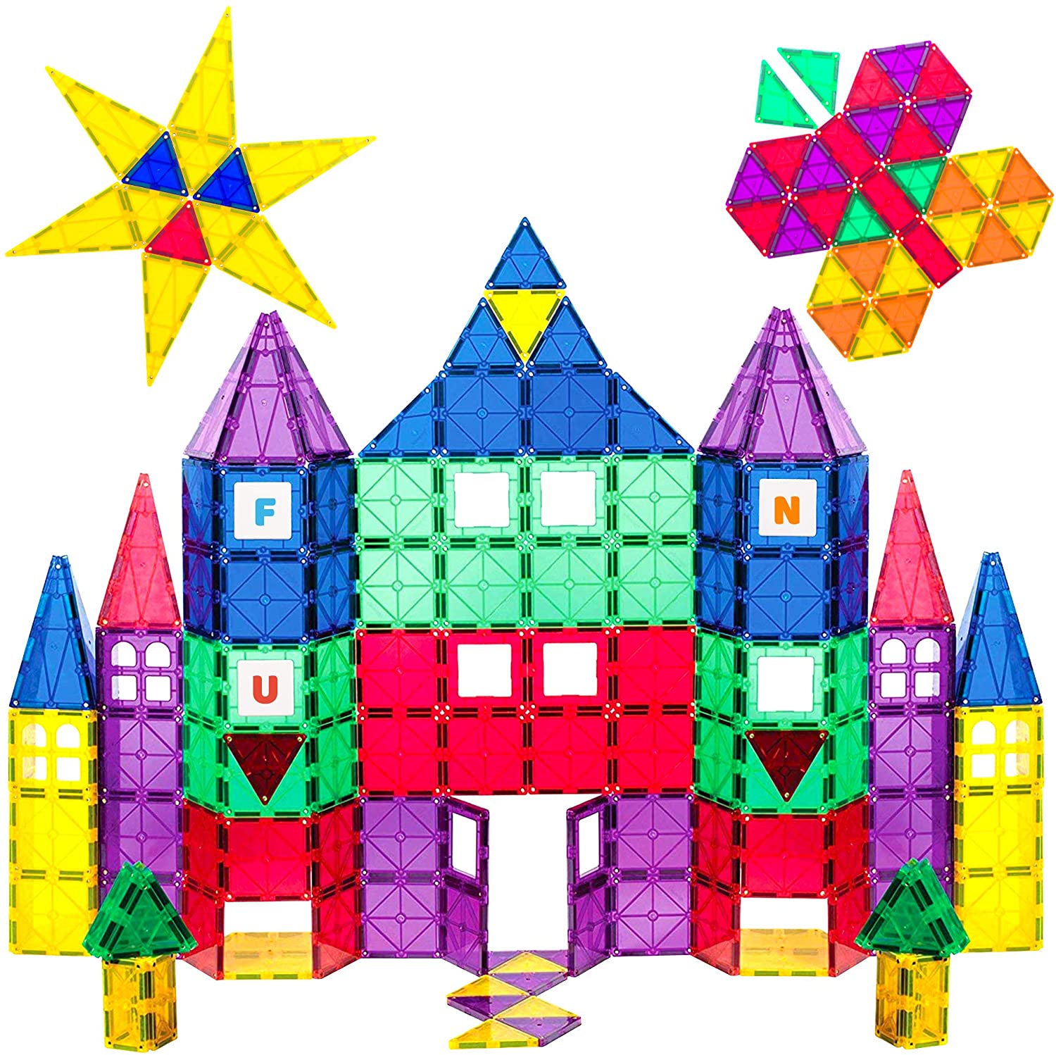 100-Piece Playmags 3D Magnetic Toy Blocks $40 + Free Shipping