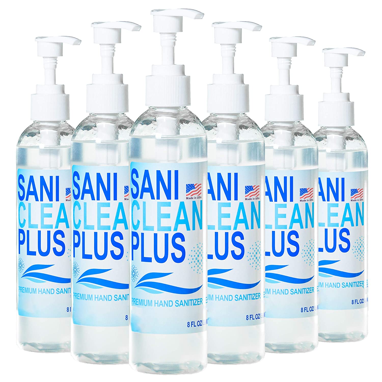 6-Pack of 8oz Sani Clean Plus US Made 70% Alcohol  Lemon Scented Hand Sanitizer $3.84 @ Amazon w/ S&S