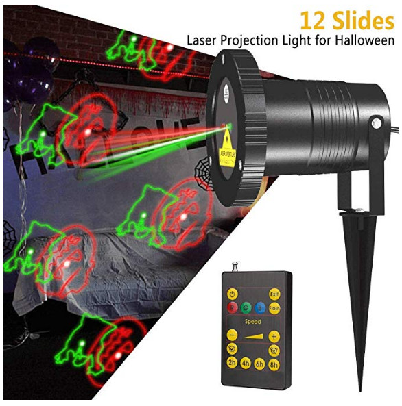 Landscape Light Projector Halloween Decorations With Wireless