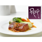 Livingsocial offer has a Free $20 Roy's Restaurant Voucher off $50 dining! Expires 10/31/2014
