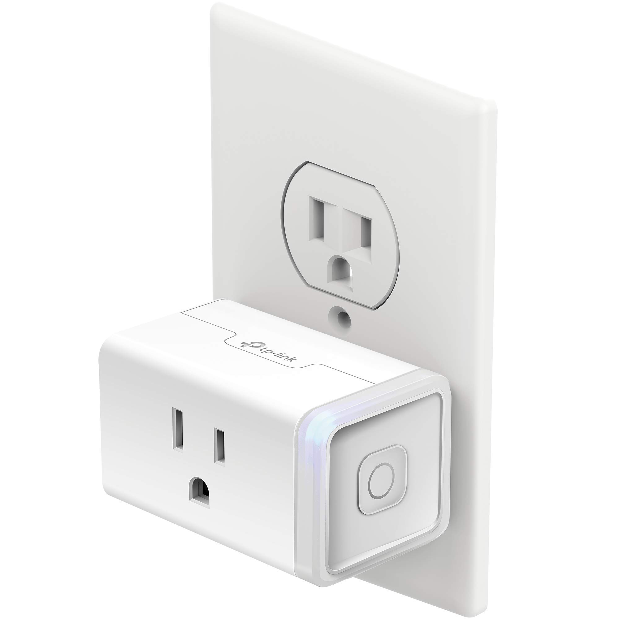 Kasa Smart Plug Mini with Energy Monitoring, Smart Home Wi-Fi Outlet Works with Alexa, Google Home & IFTTT, Wi-Fi Simple Setup, No Hub Required (KP115), White - $10.99