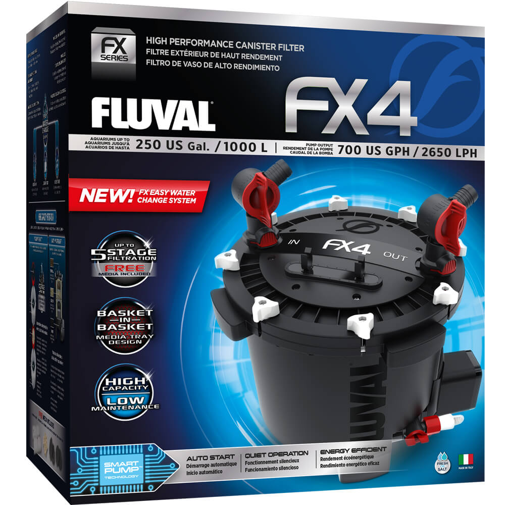 Fluval FX4 Canister Filter For Aquarium $239.99