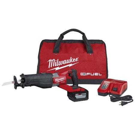 MILWAUKEE-2722-21HD Super SAWZALL with 12HD battery $358.97 when adding Nitrus Carbide Blades