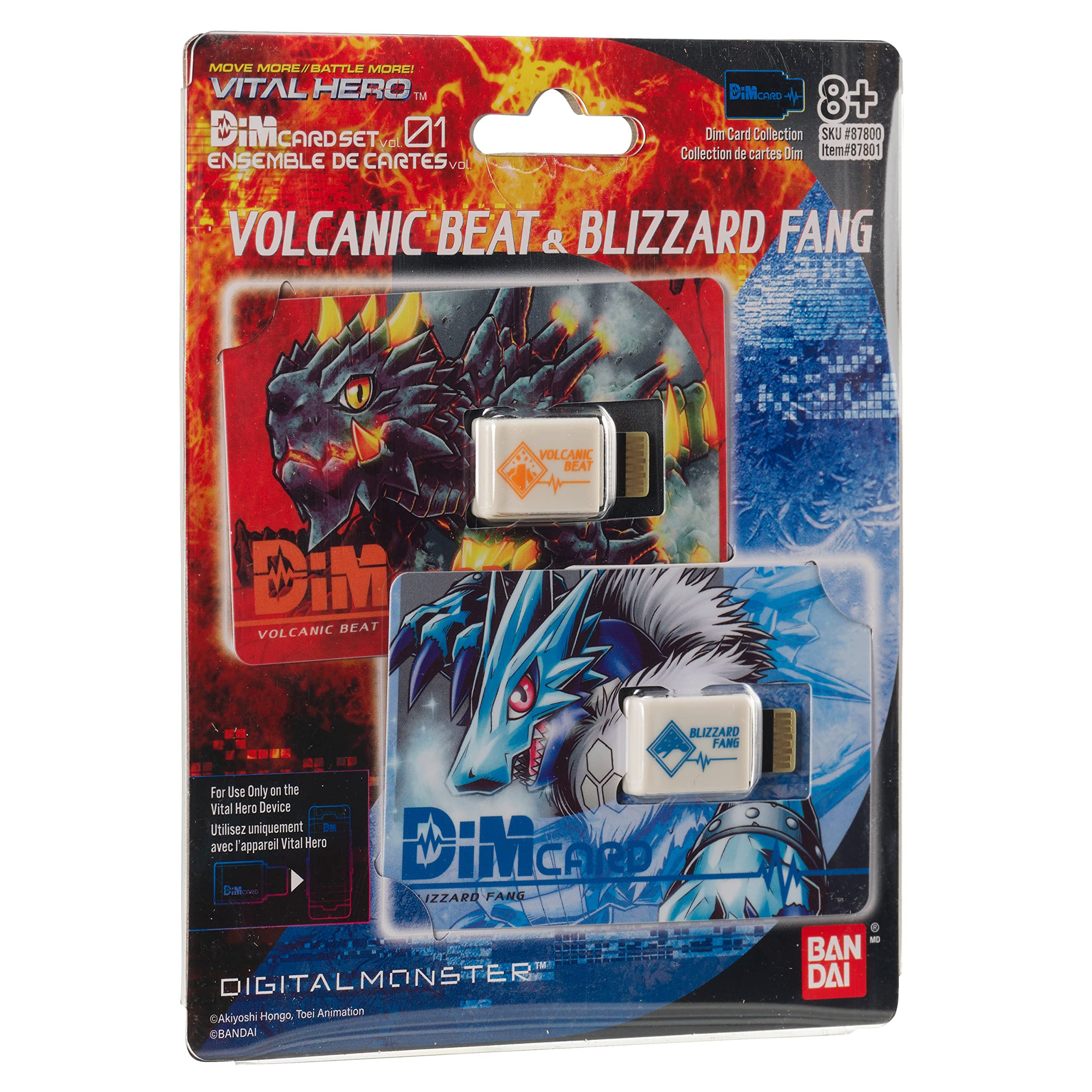 Vital Hero - DIM Card Pack (Volcanic Beat & Blizzard Fang) $6.18