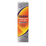 Motrin Arthritis Pain Relief Diclofenac Sodium Topical Gel 1%, NSAID Cream, 1.76 Oz, $5.51 Amazon Prime S&amp;S