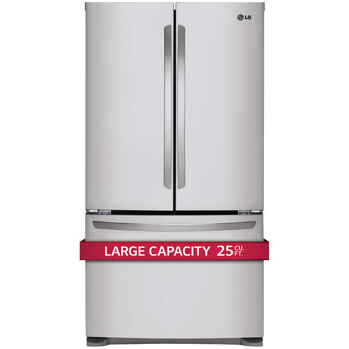 Lg 25 Cu Ft French Door Refrigerator Stainless Steel