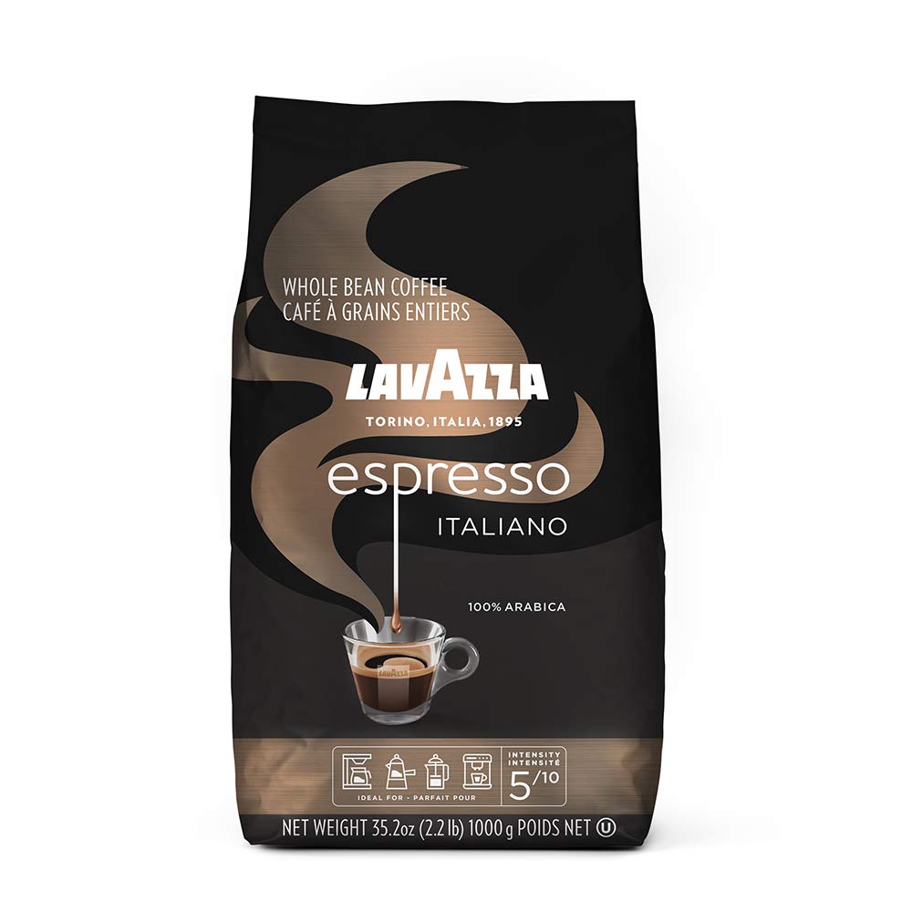 Lavazza Espresso Italiano Whole Bean Coffee Blend, Medium Roast, 2.2 Pound Bag $14.23