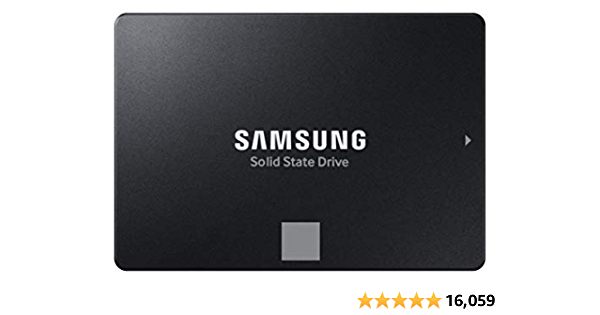 Samsung 870 EVO SATA SSD 1TB Internal 2.5”, mz-77e1t0b/am