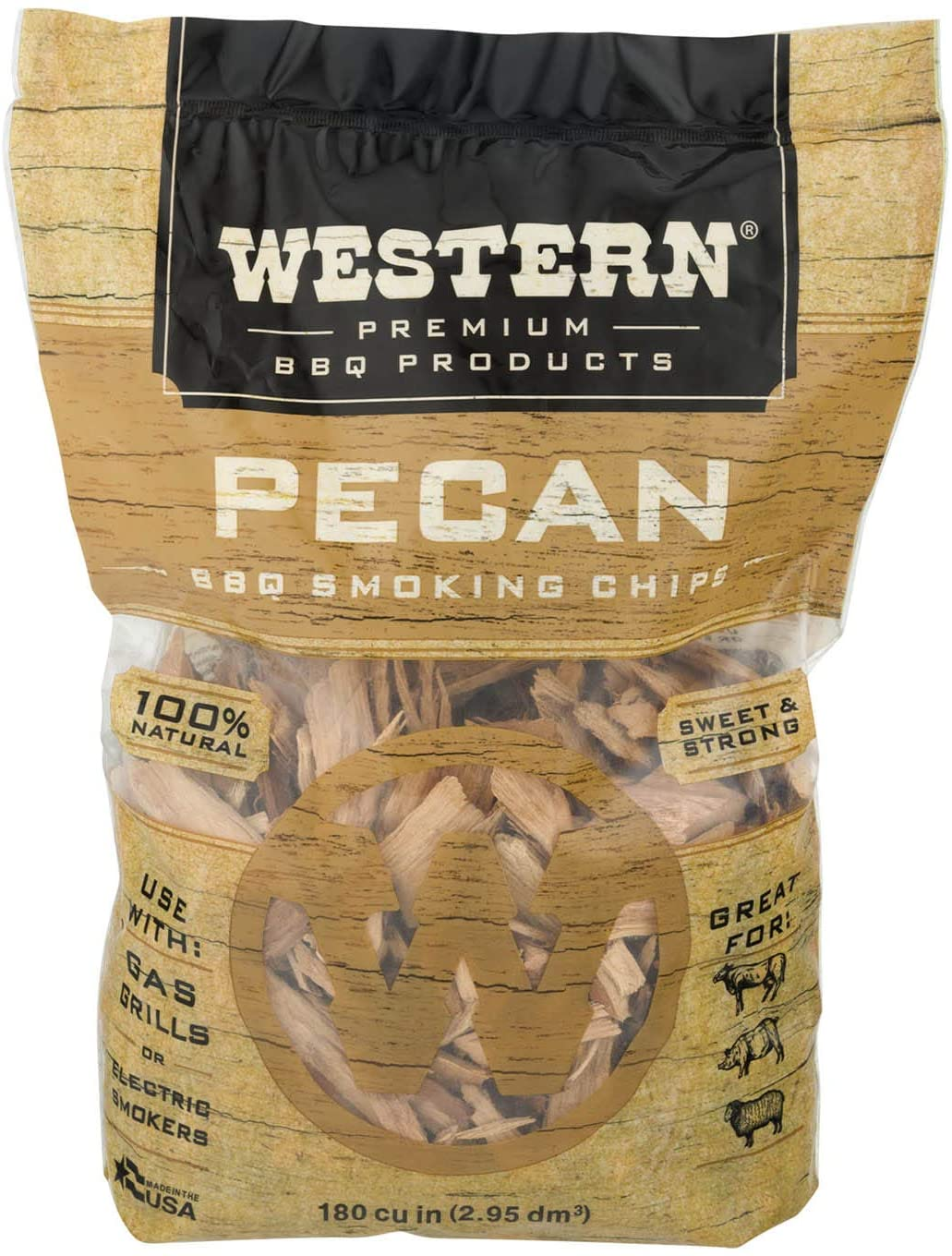 Western Premium BBQ Products Pecan BBQ Smoking Chips $1.97