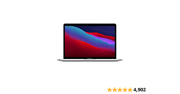 MacBook Pro M1 8gb  with 512 silver - $1299