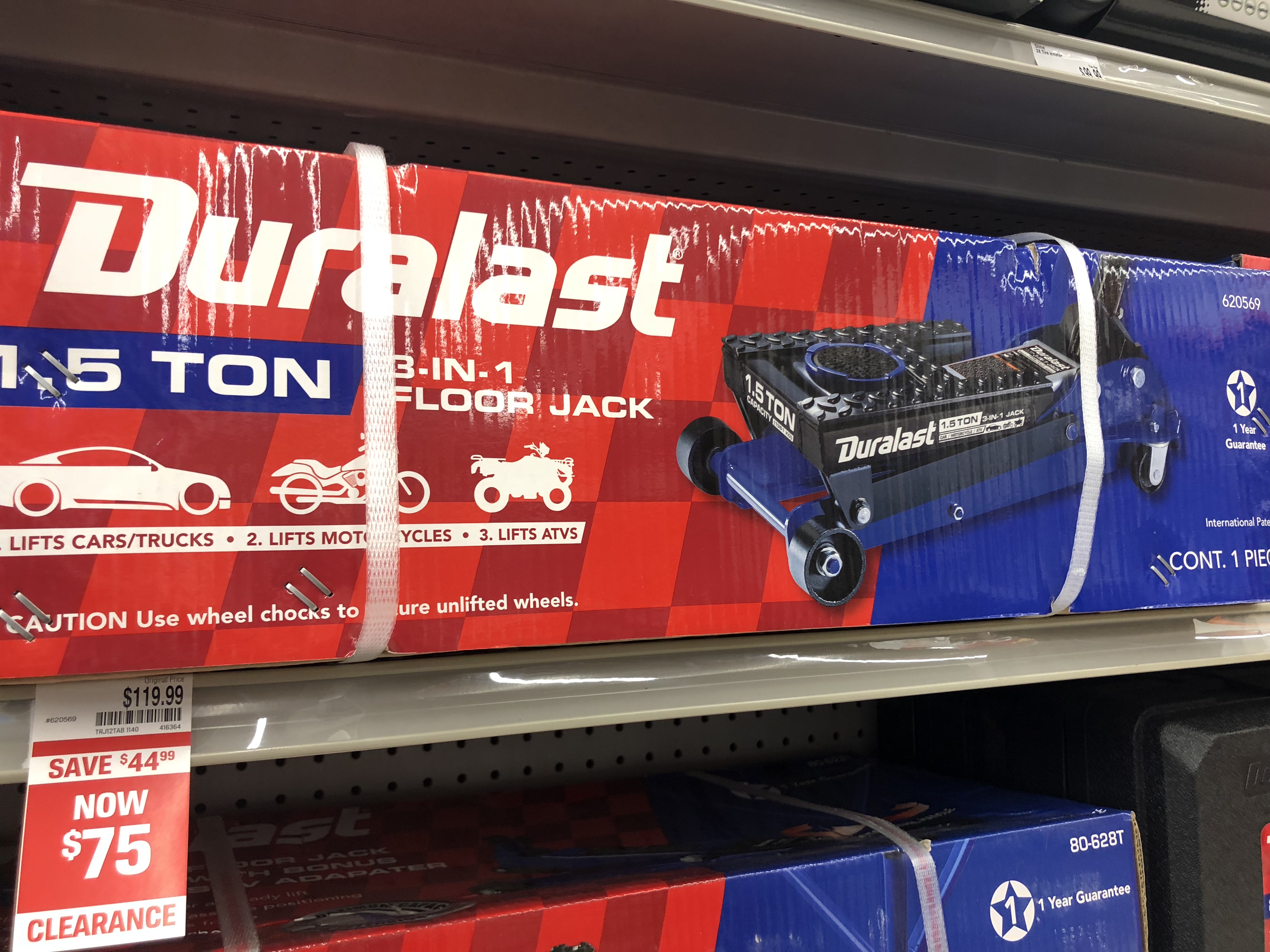 Autozone 3 In 1 Jack On Clearance 75 Was 119 99 Xtra 20 Off