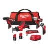 M12 12-Volt Lithium-Ion Cordless Combo Kit (5-Tool) with Two 1.5 Ah Batteries, Charger and Tool Bag $199