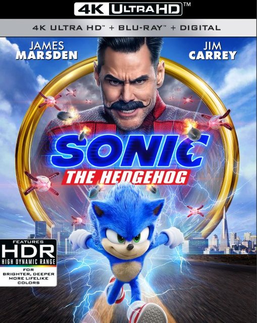 Sonic movie 4K @ BB  $7.99