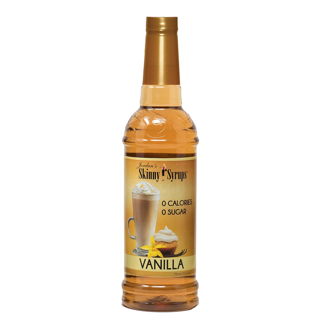 Jordan’s Skinny Syrups 750ml/25.4oz Bottles vanilla - Pack of 6 - $9.49