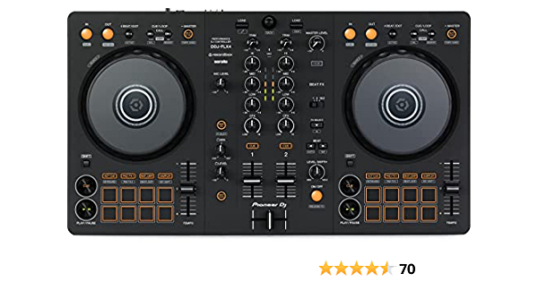 Pioneer DJ DDJ-FLX4 2-deck Rekordbox and Serato DJ Controller - Graphite - $254
