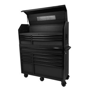 Husky 52 15 Drawer Tool Chest Cabinet Textured Black