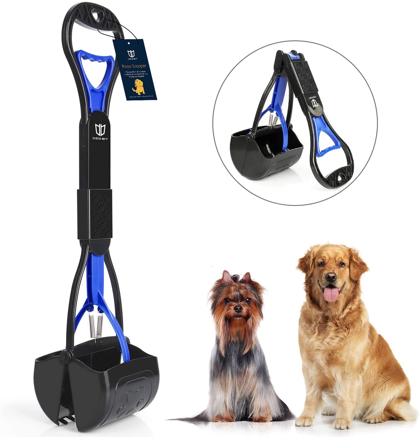 Long Handle Portable Pet Pooper Scooper $7.99